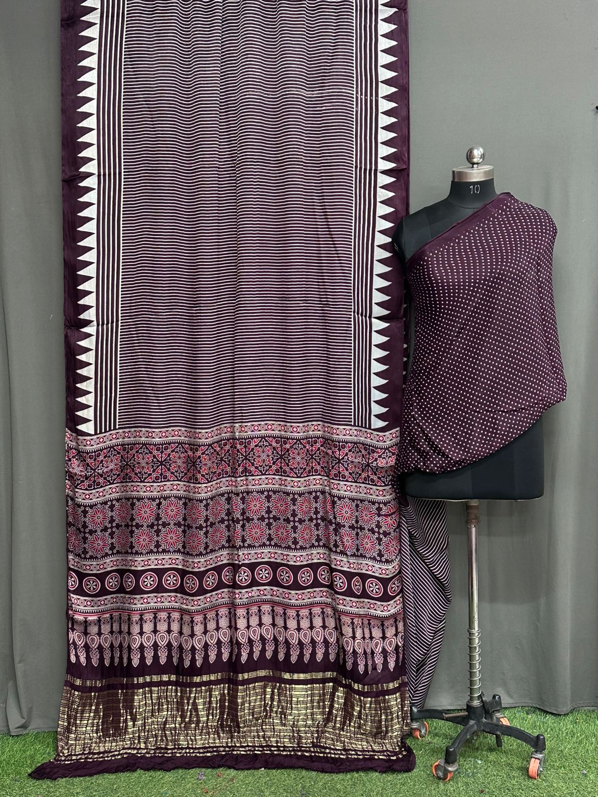 Pure Modal Silk Saree with blouse