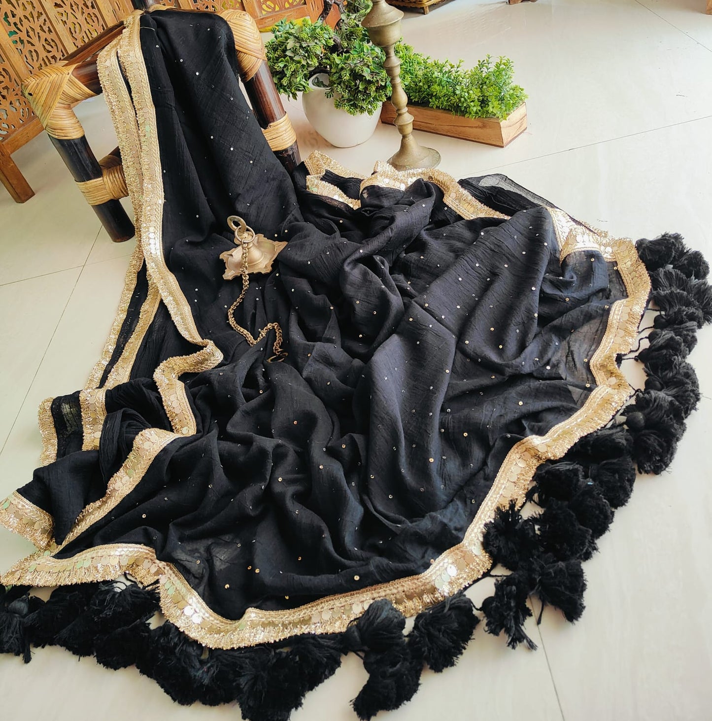 Beautiful Cotton Mulmul Saree