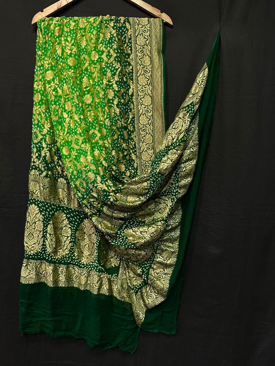 Pure Modal Silk Bandhaj Print Dupatta