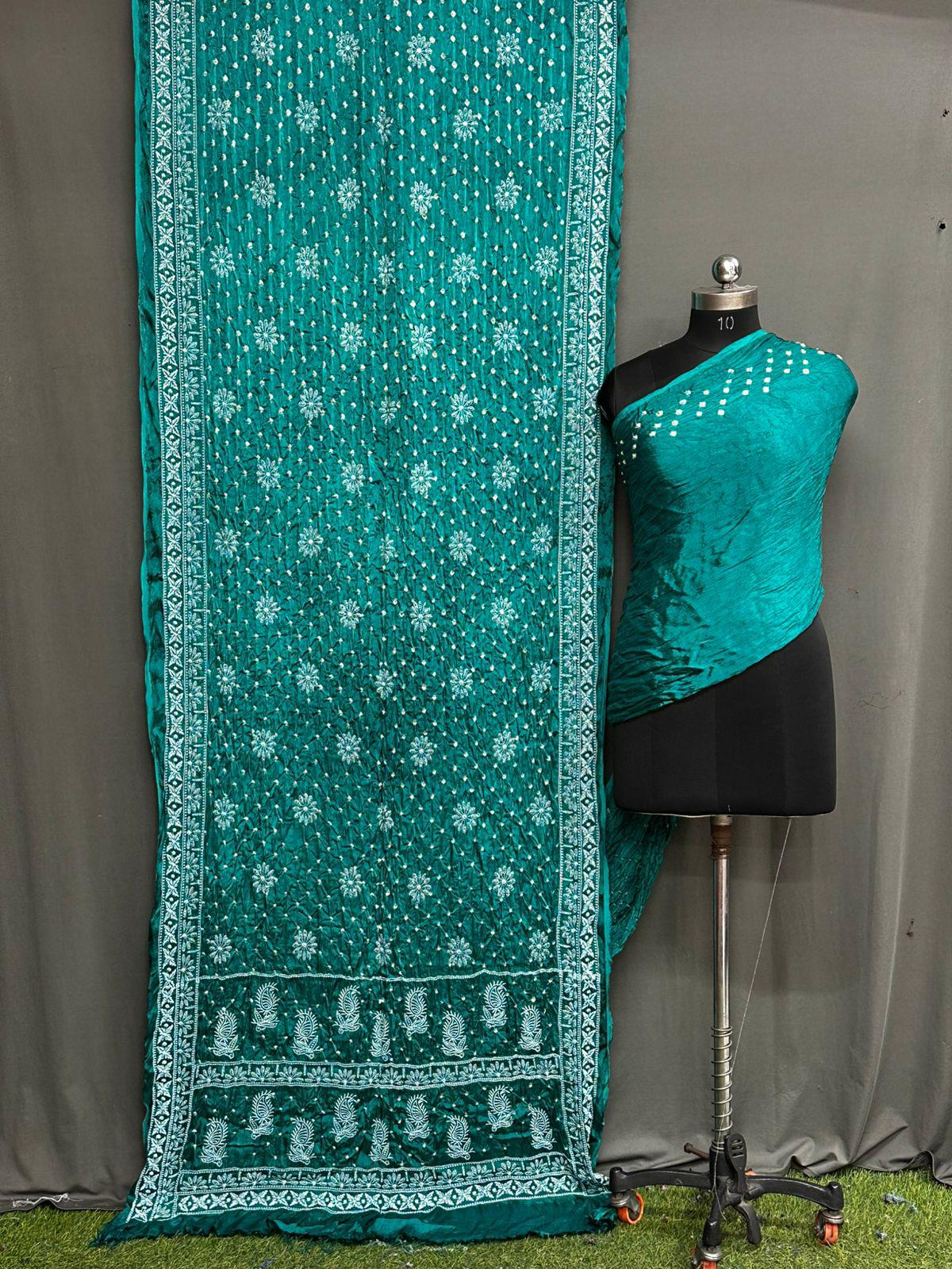 Pure Modal Silk Saree with blouse