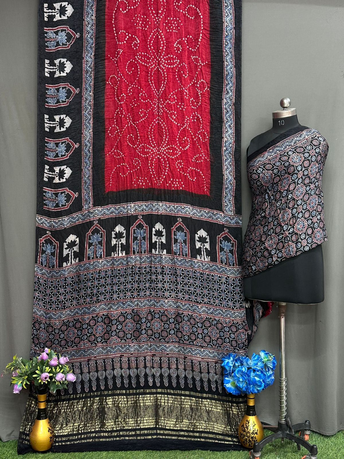 Pure Modal Silk Saree with blouse