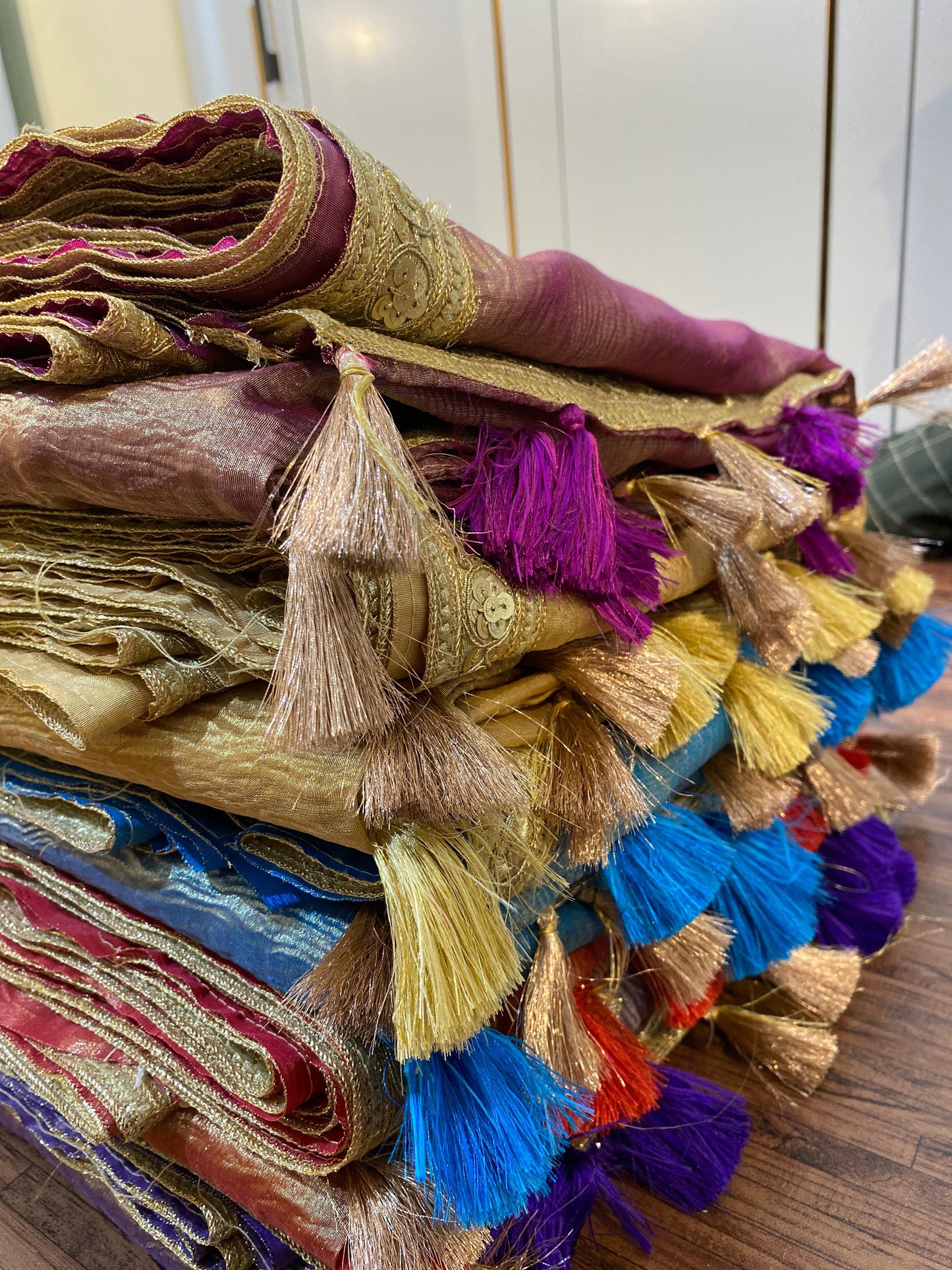 Banarasi Tissue Silk Saree With Blouse