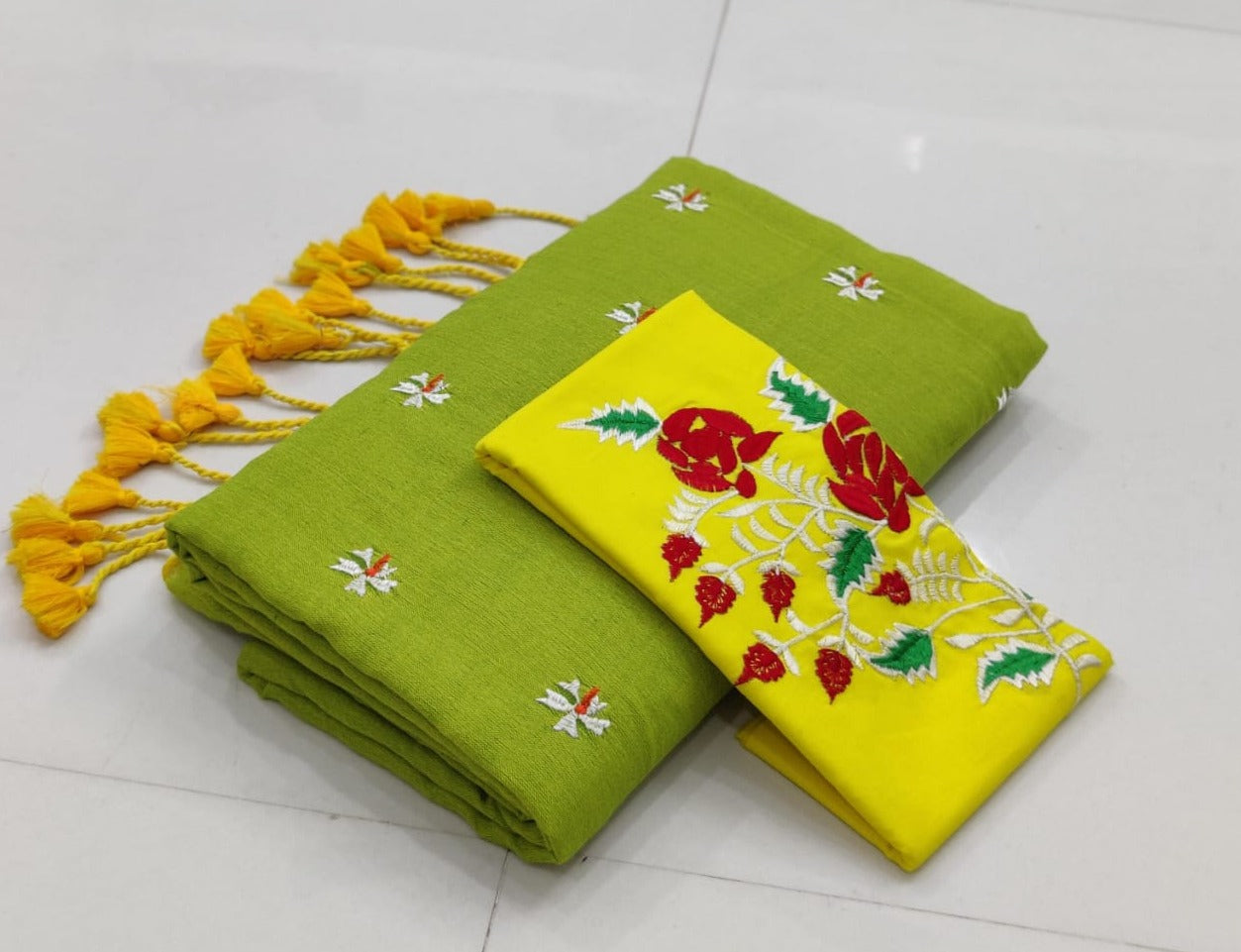Pure khaddi Cotton Saree