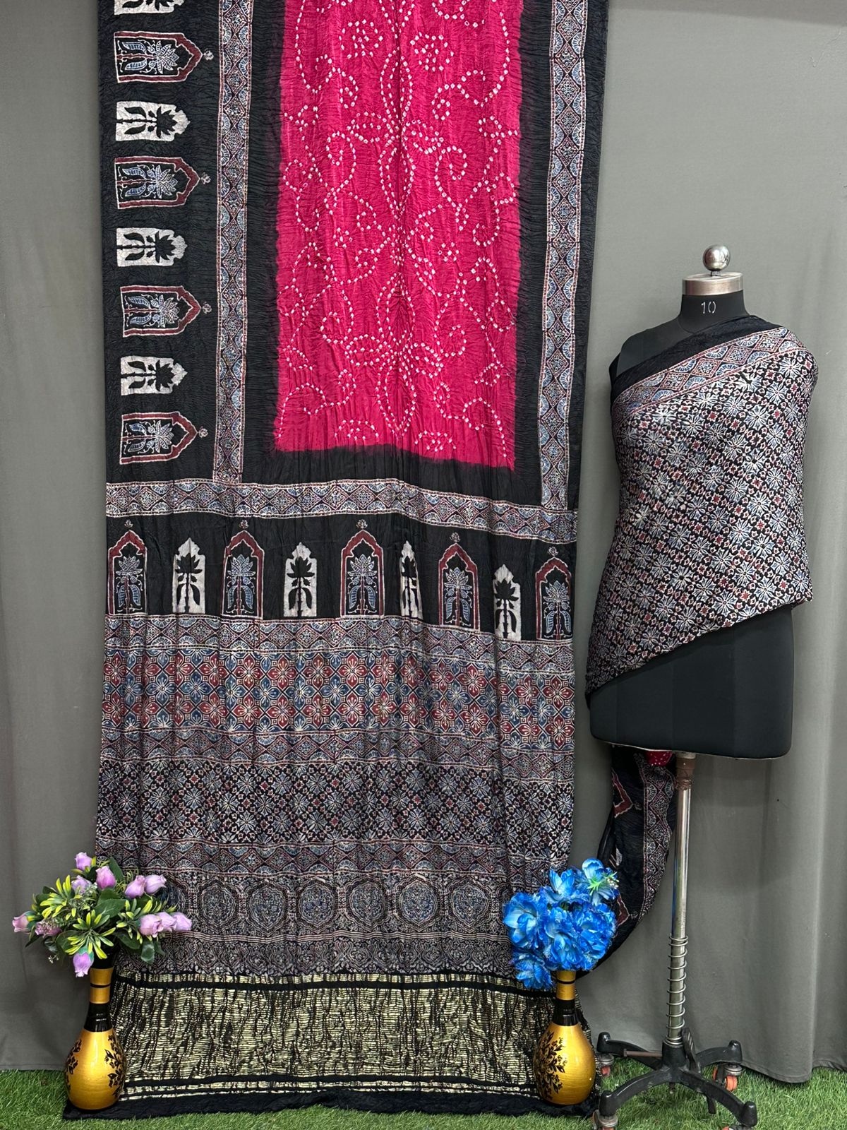 Pure Modal Silk Saree with blouse