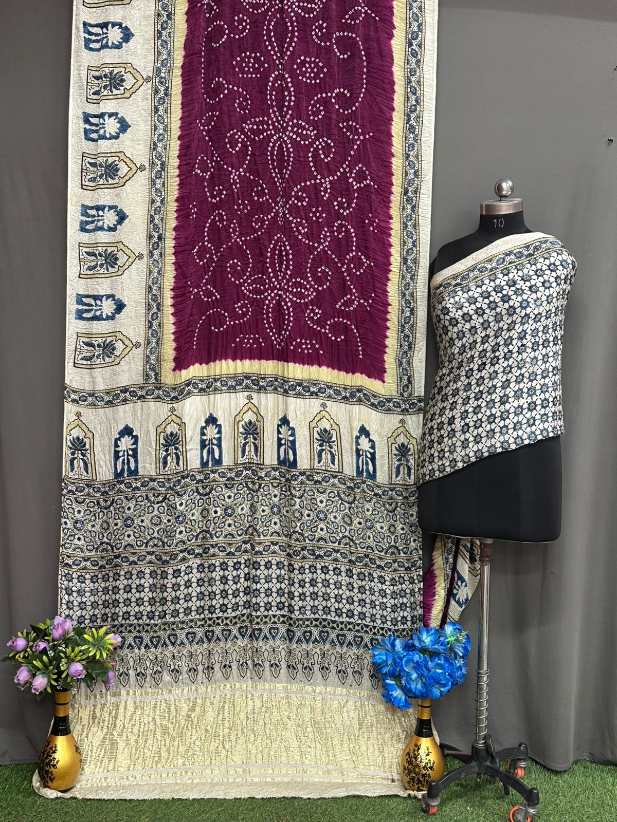 Pure Modal Silk Saree with blouse