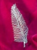 Pure Chiffon Jaipuri Beautiful motif Work Saree