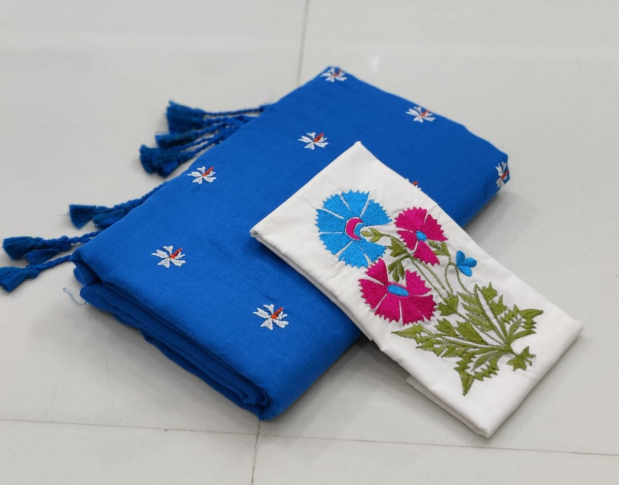 Pure khaddi Cotton Saree