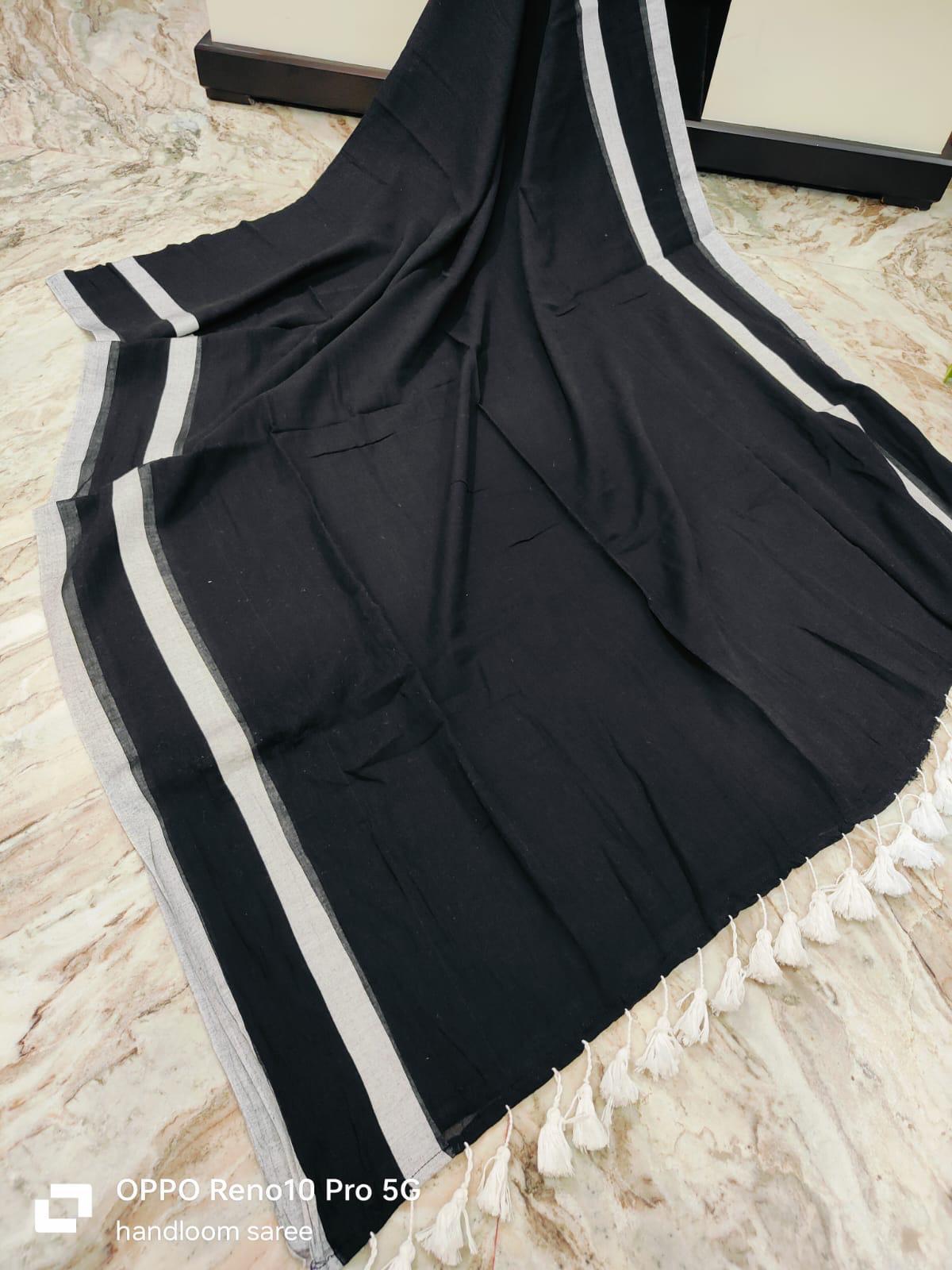 Beautiful Cotton Mulmul Saree