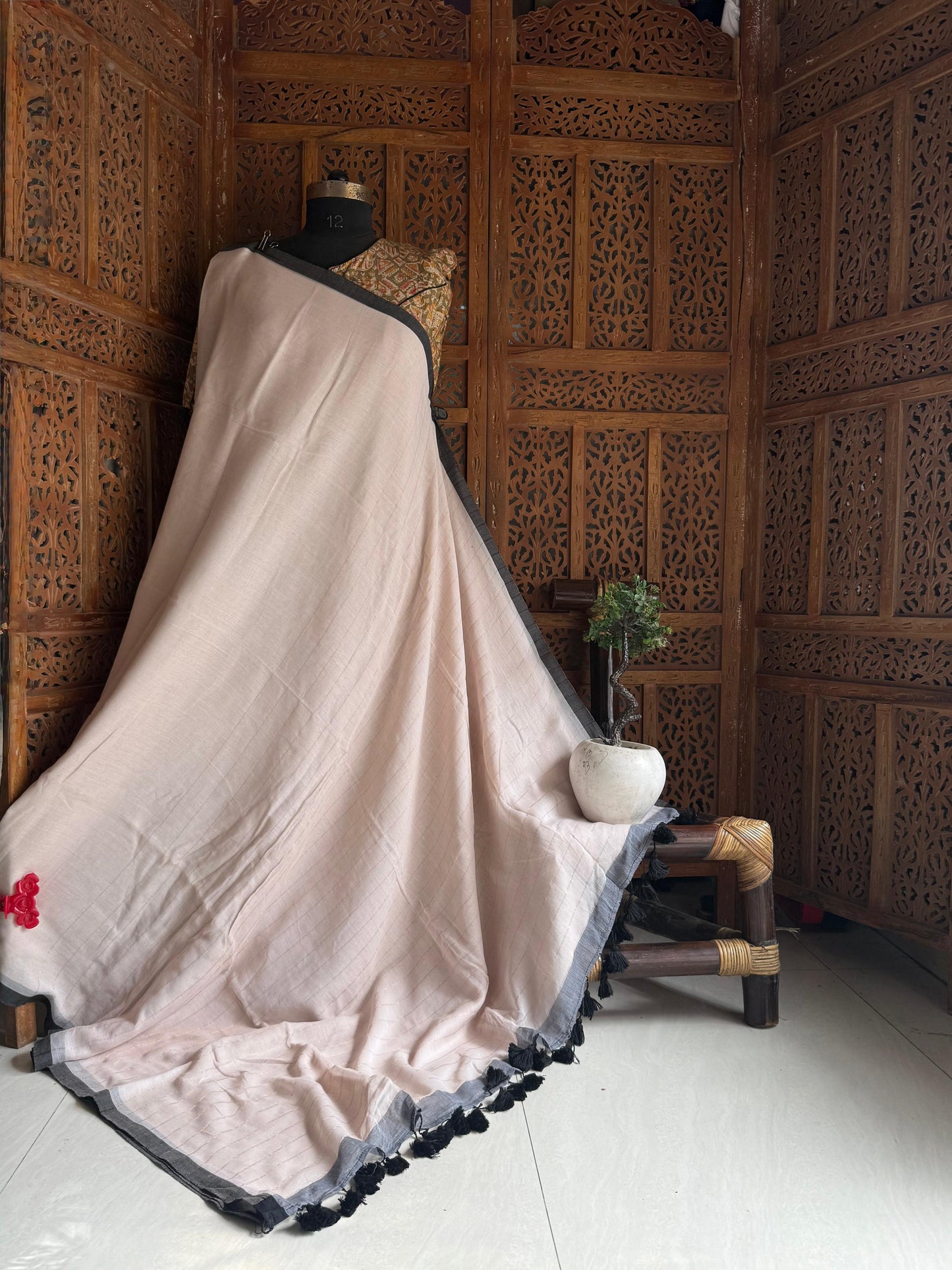 Beautiful Cotton Mulmul Saree