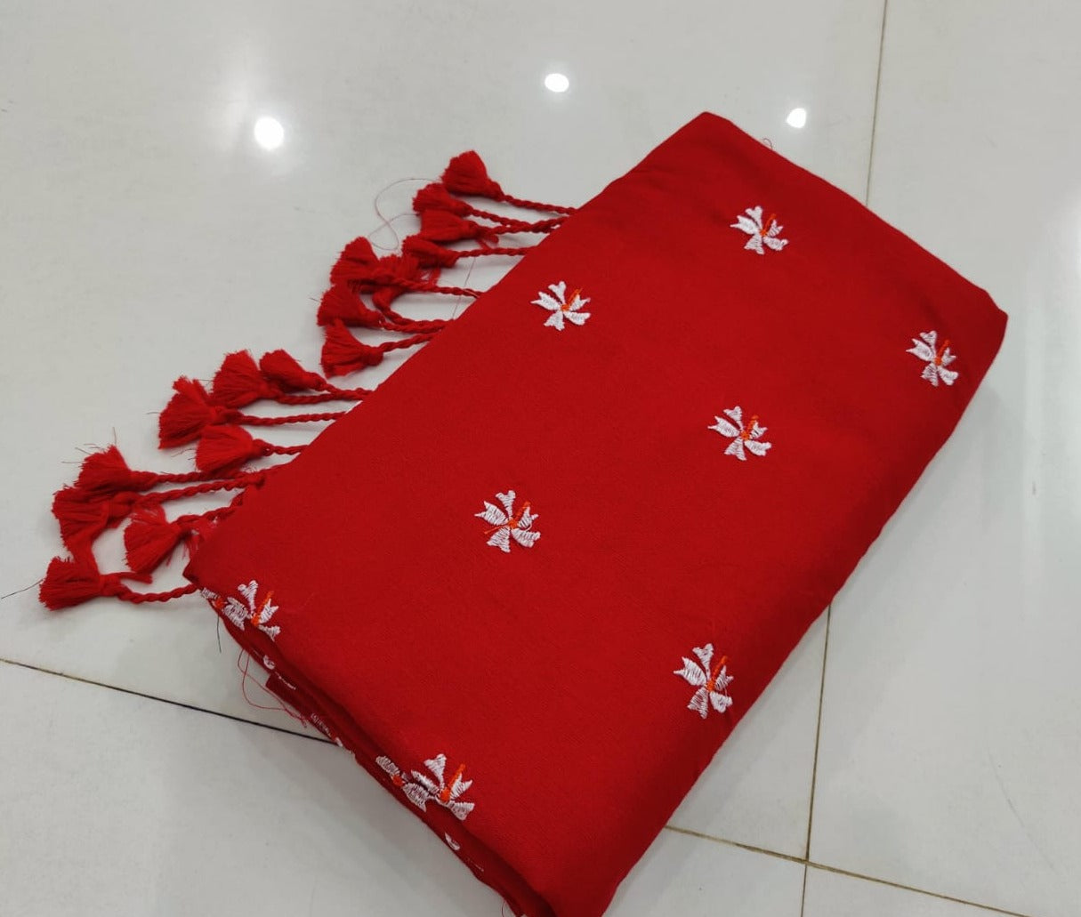 Pure Khaddi Cotton Saree With Running Blouse