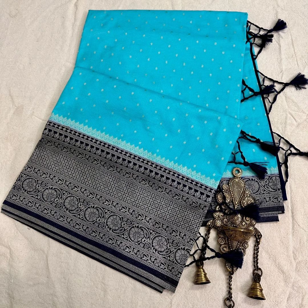 Banarasi Semi Warm Silk Soft Saree