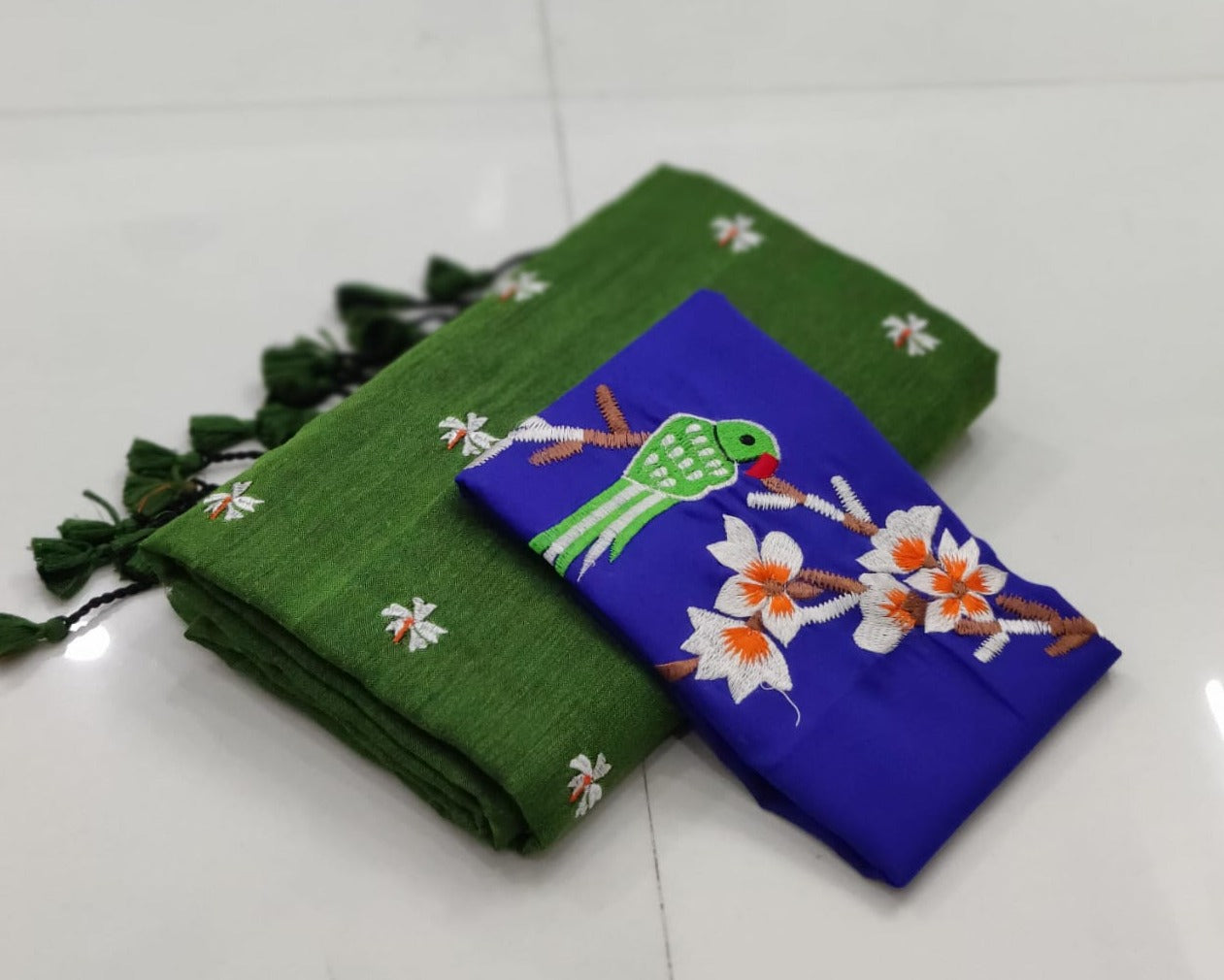 Pure khaddi Cotton Saree