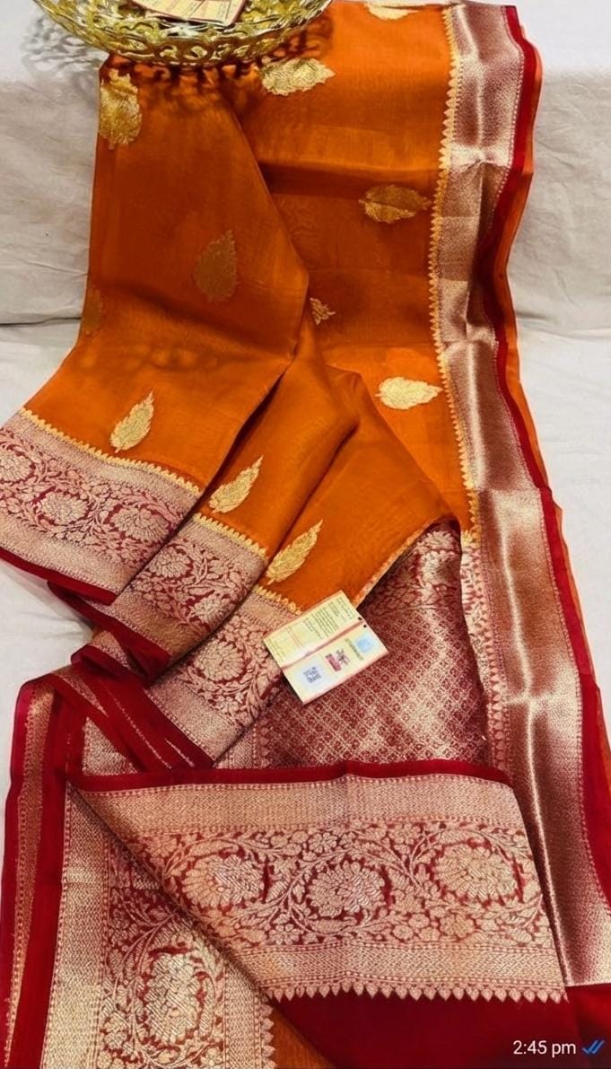 Banarasi Semi kora silk saree