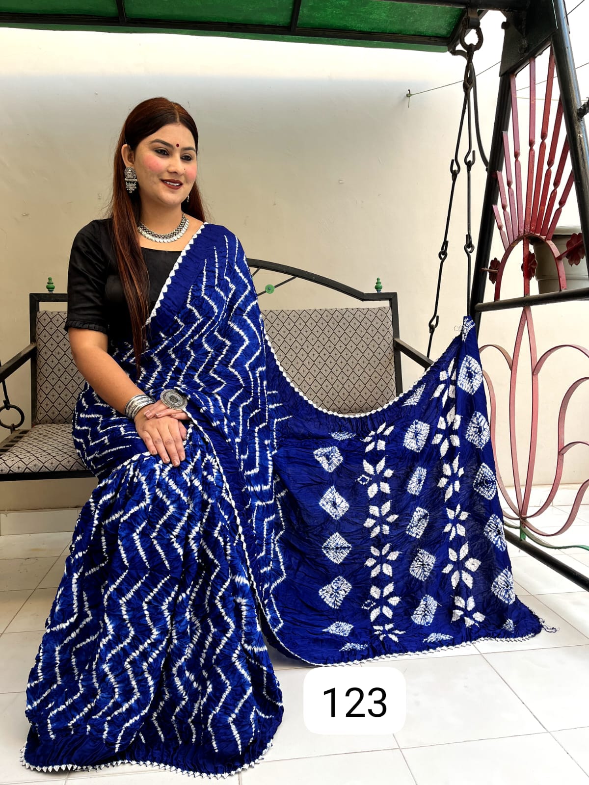 Pure Modal Silk Saree with blouse