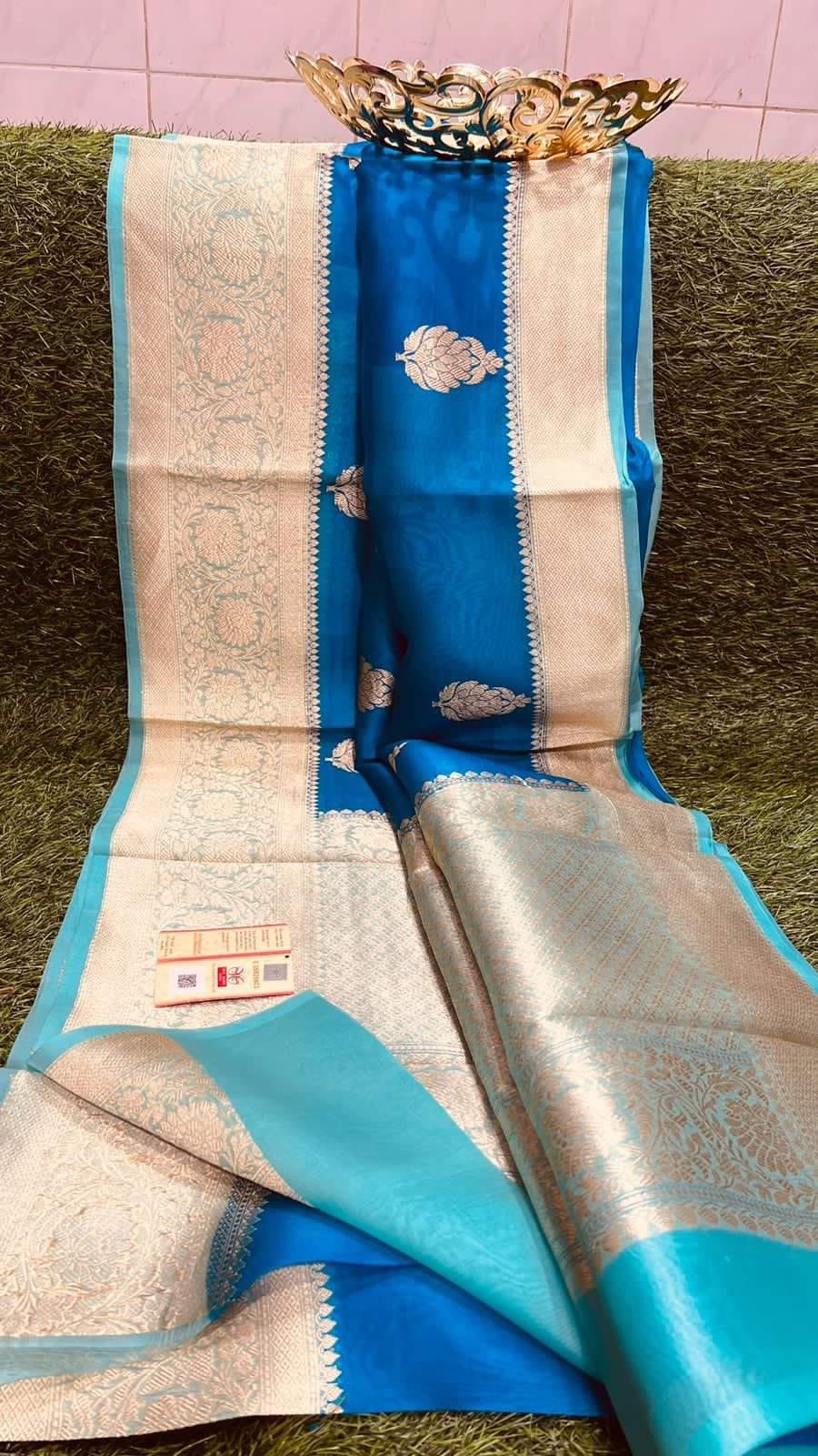 Banarasi Semi kora silk saree