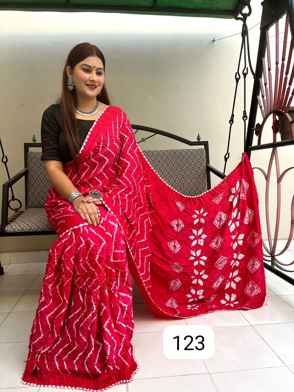 Pure Modal Silk Saree with blouse