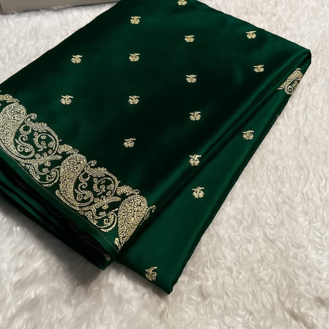 Banarasi katan mashru silk saree