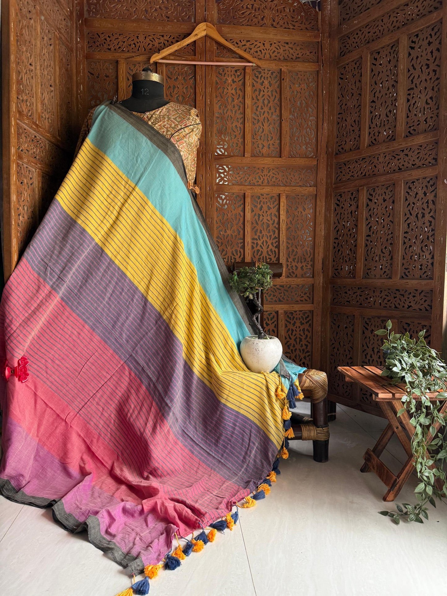 Beautiful Cotton Mulmul Saree