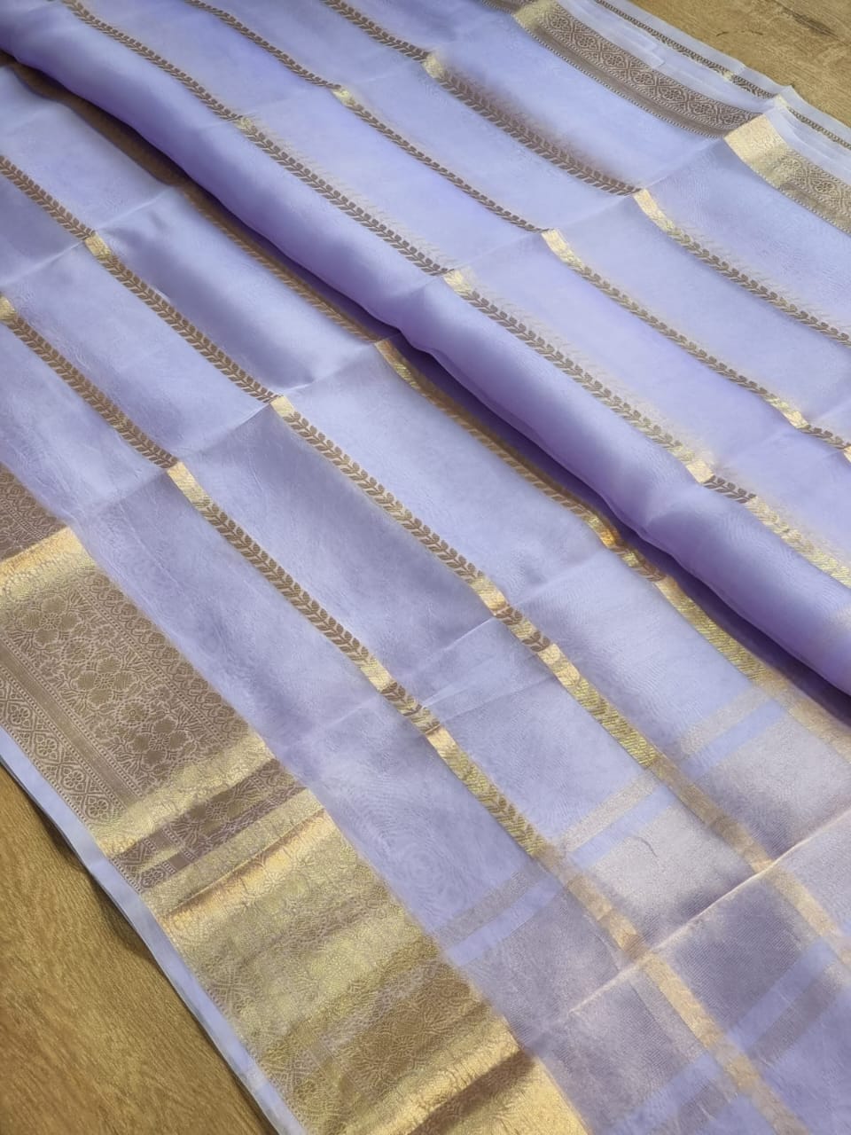 Banarasi Semi Kora Organza soft silk Saree