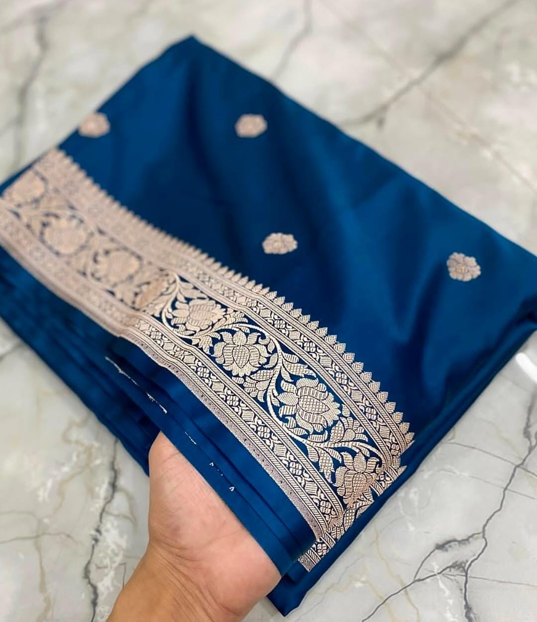 Banarasi katan mashru silk saree