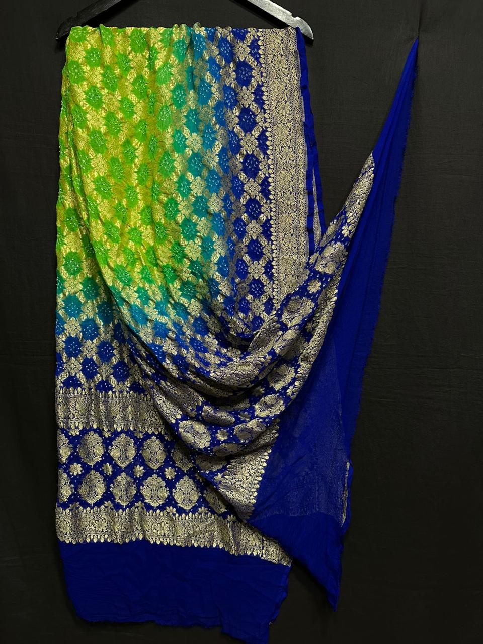 Pure Modal Silk Bandhaj Print Dupatta