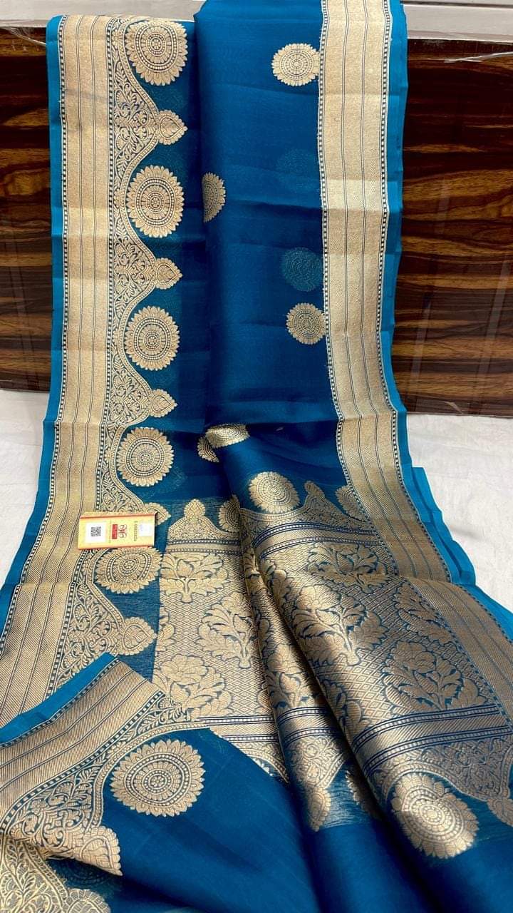 Banarasi Semi kora silk saree