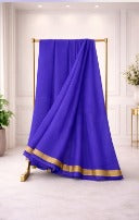 Beautiful Pure Kota Silk Plain Work Saree