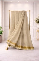 Beautiful Pure Kota Silk Plain Work Saree