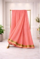Beautiful Pure Kota Silk Plain Work Saree