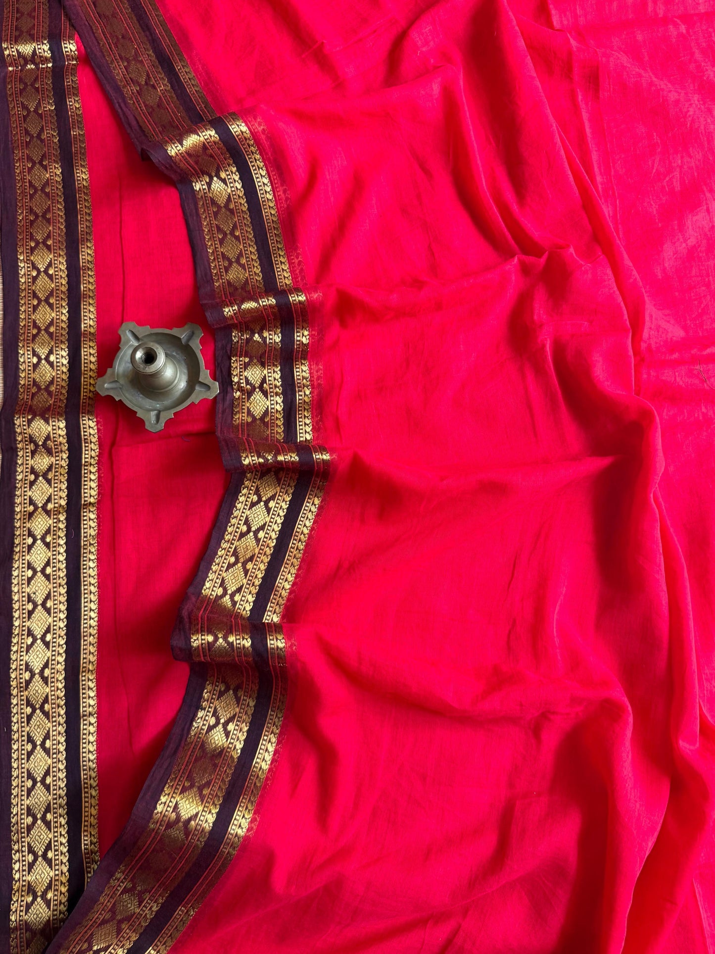 Premium Pure Mulmul Cotton Saree with Designer Lace Border