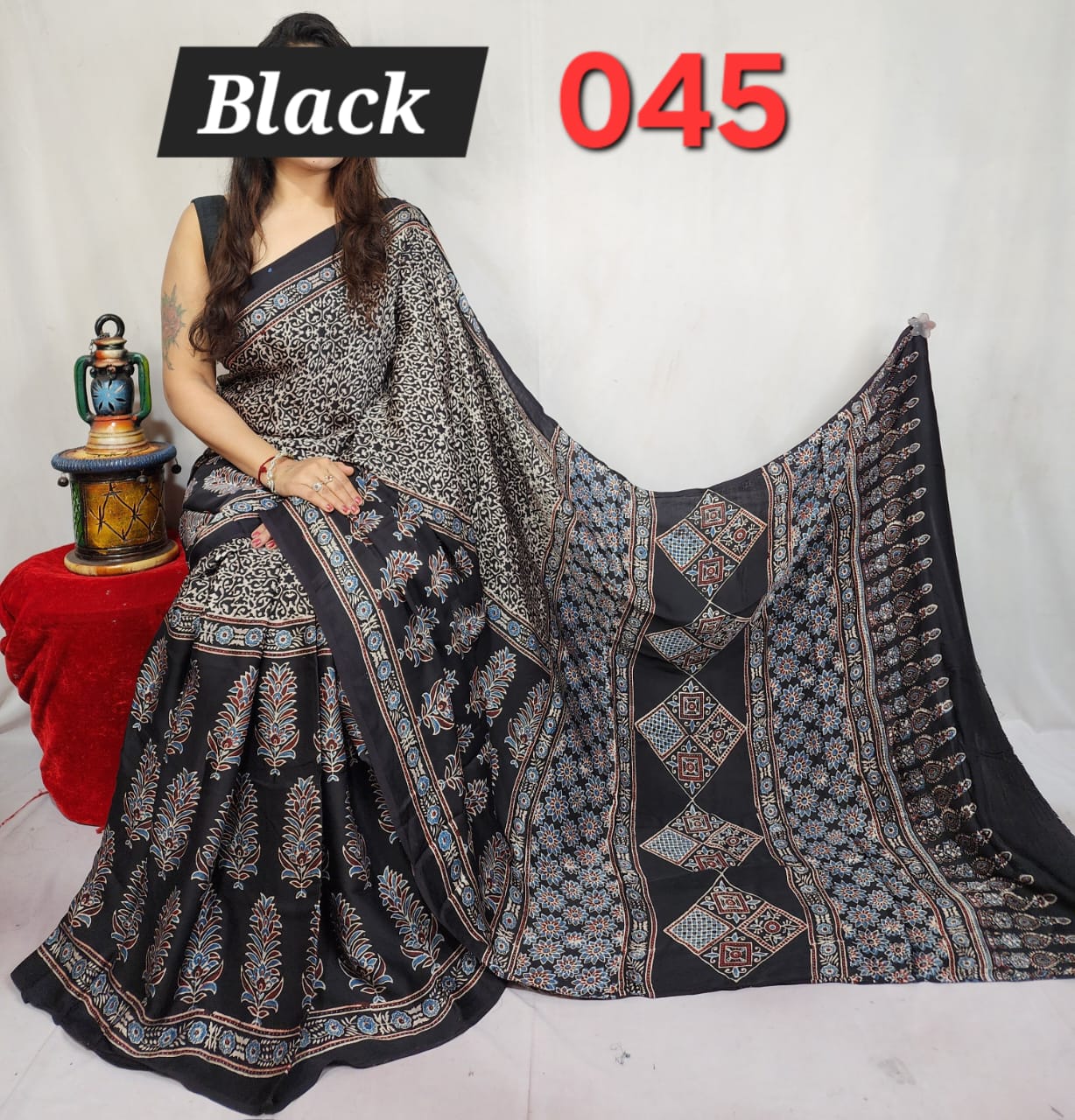 Pure Modal Silk Saree with blouse