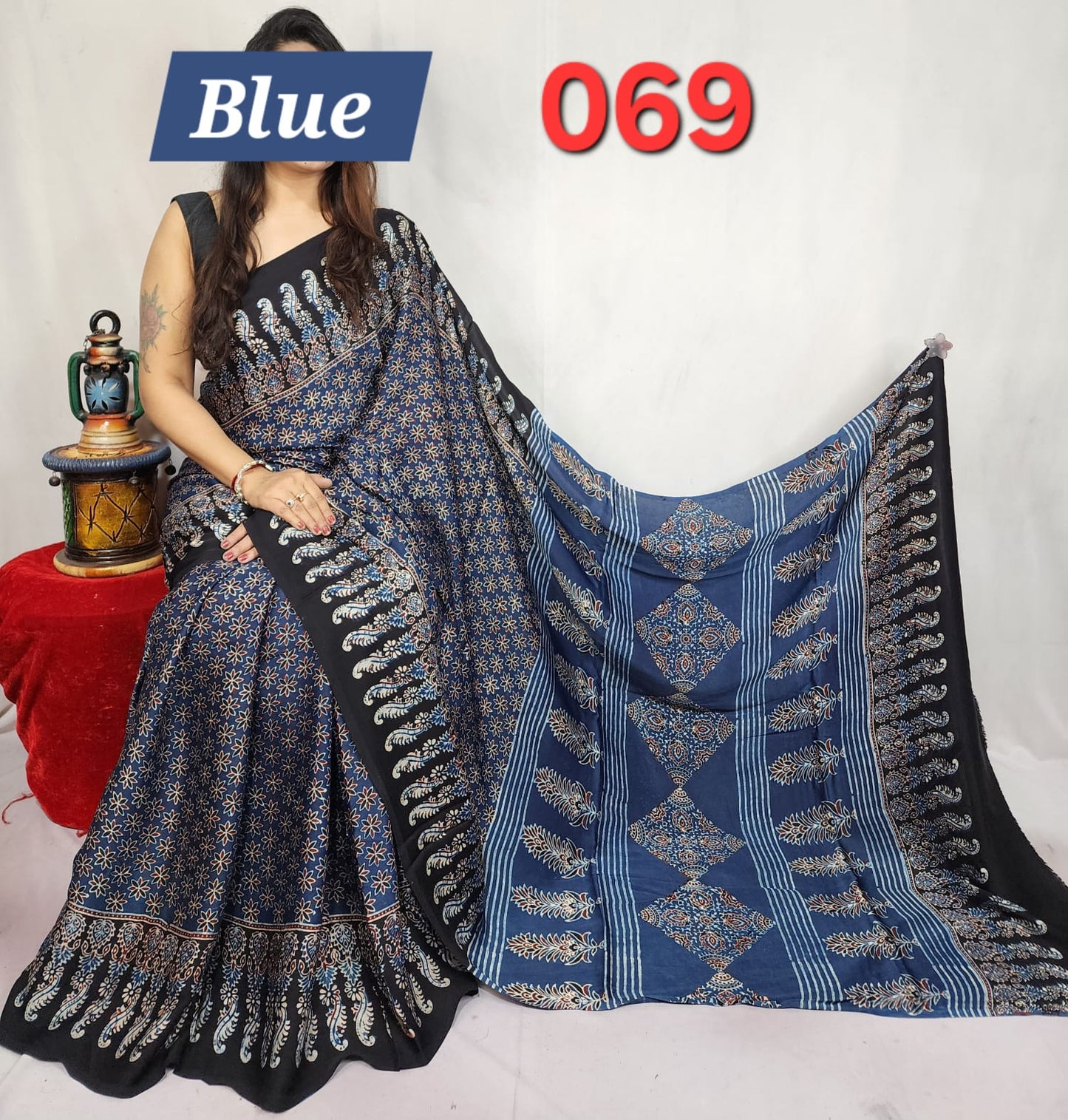 Pure Modal Silk Saree with blouse