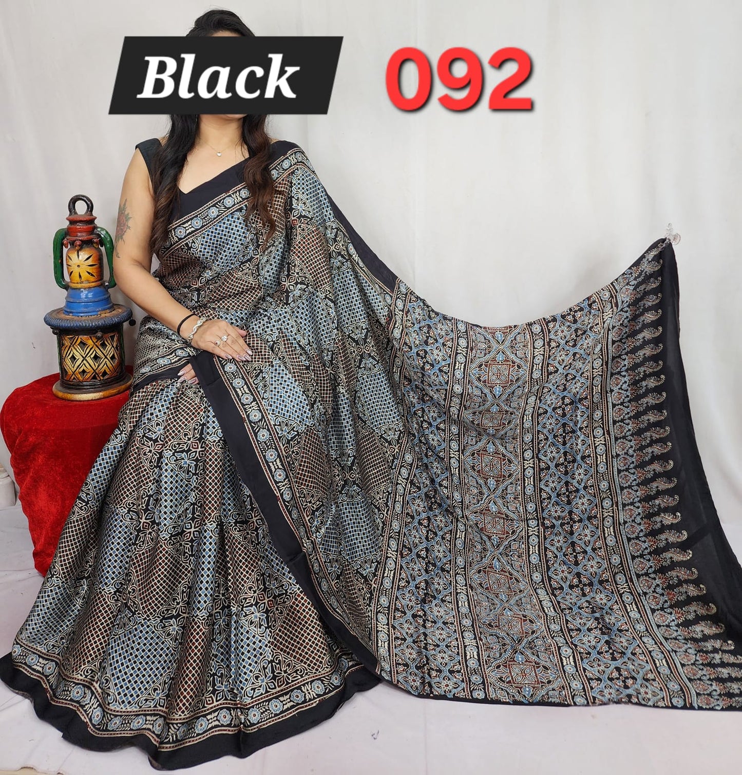 Pure Modal Silk Saree with blouse