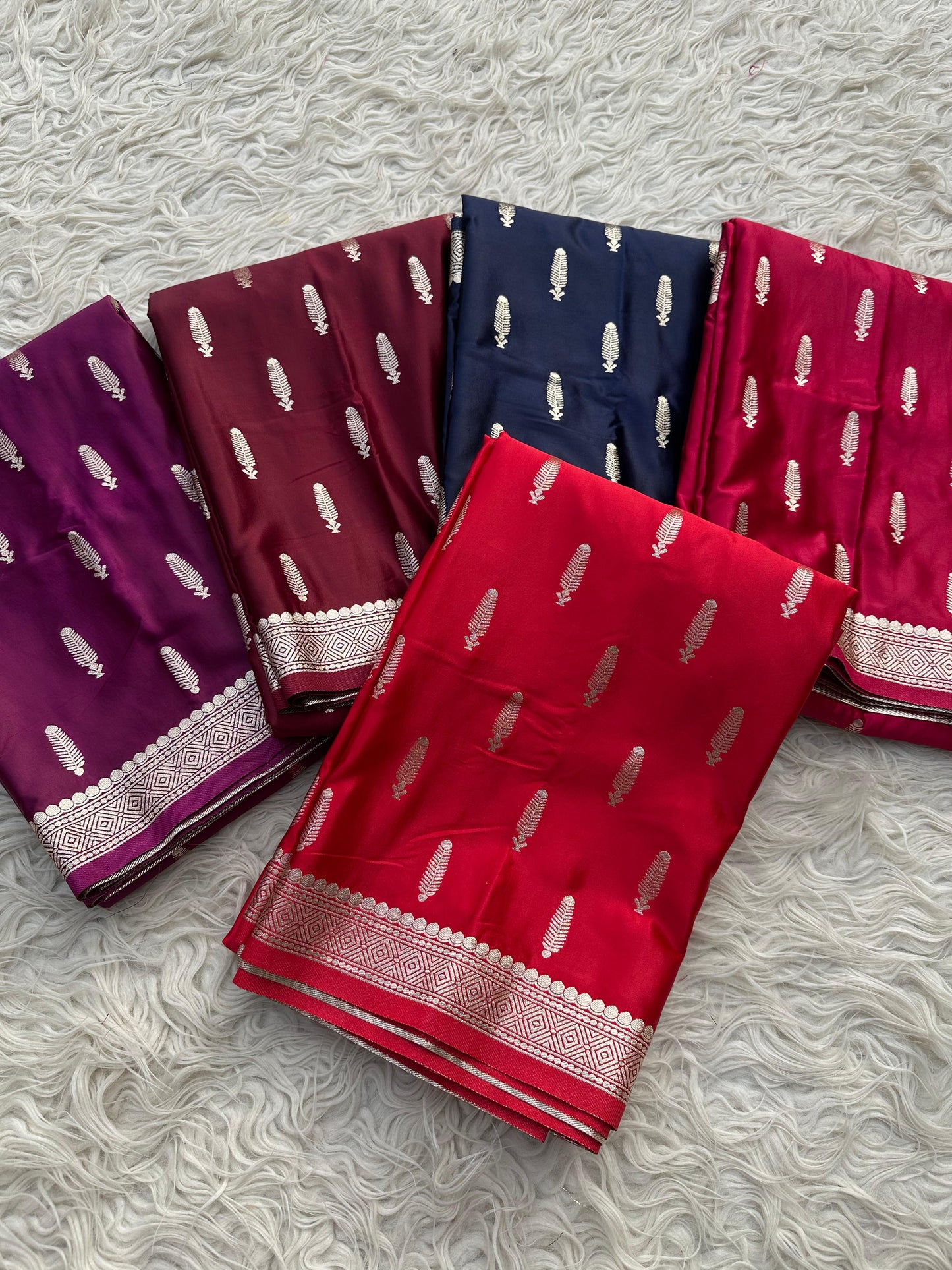 Banarasi katan mashru silk saree