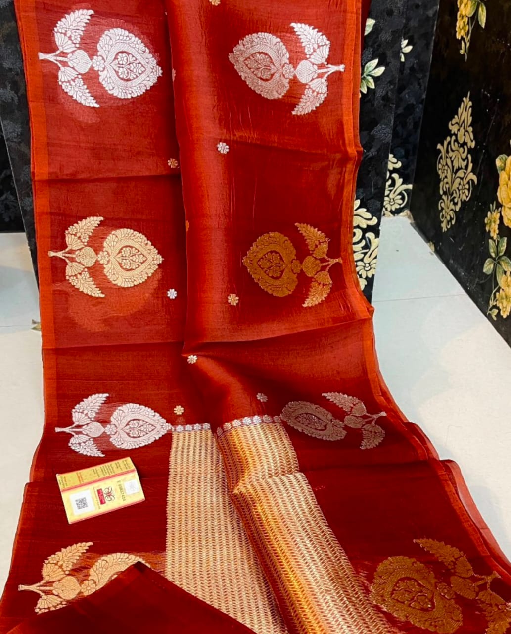 Banarasi Semi kora silk saree
