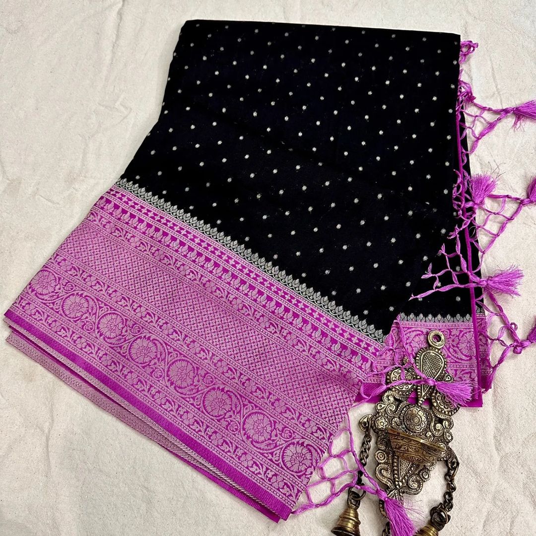 Banarasi Semi Warm Silk Soft Saree