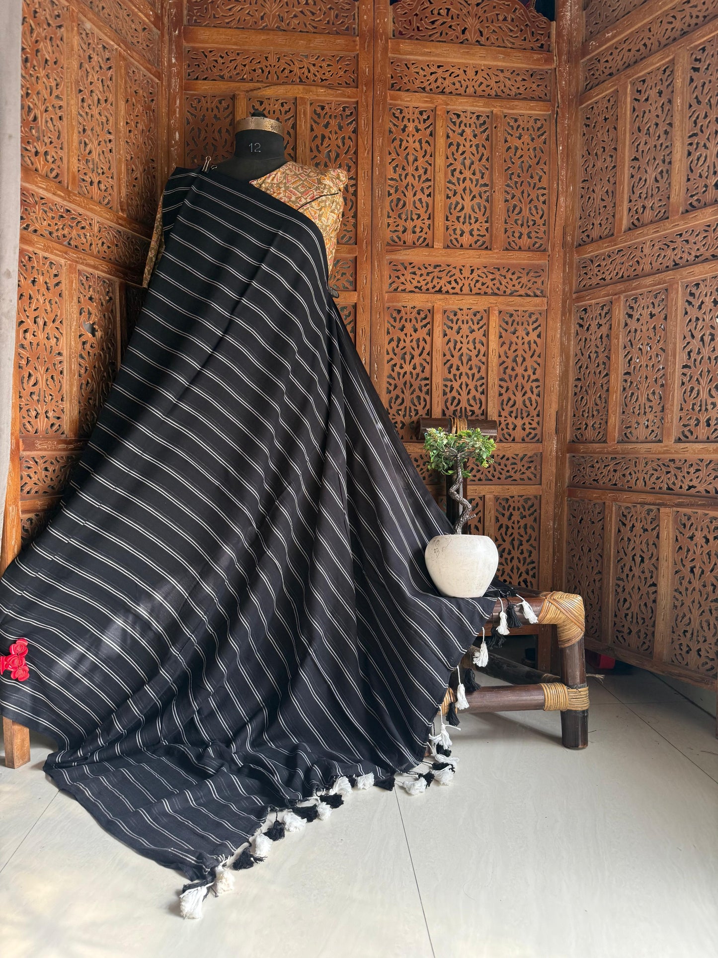 Beautiful Cotton Mulmul Saree