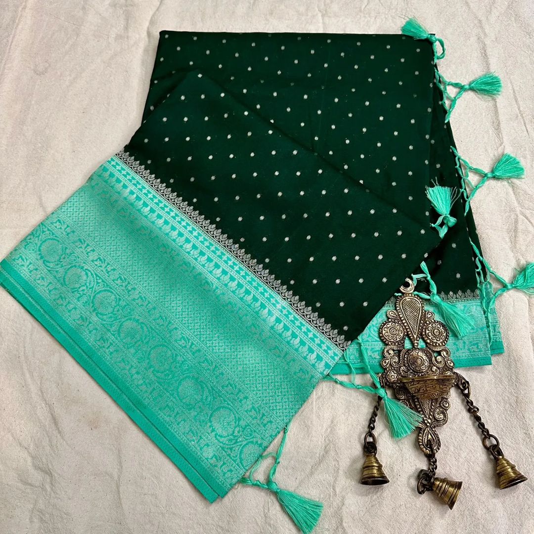 Banarasi Semi Warm Silk Soft Saree