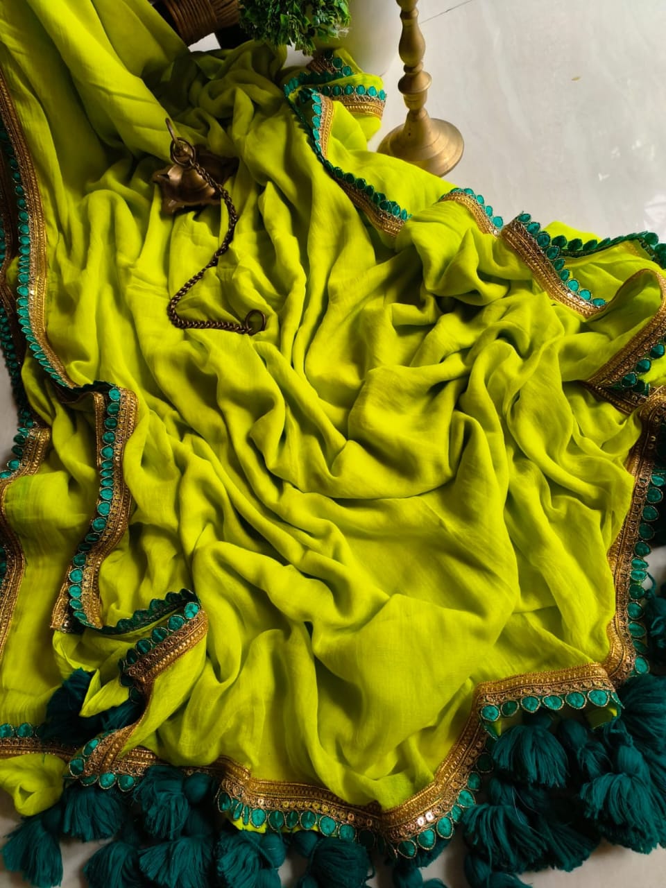 Beautiful Cotton Mulmul Saree