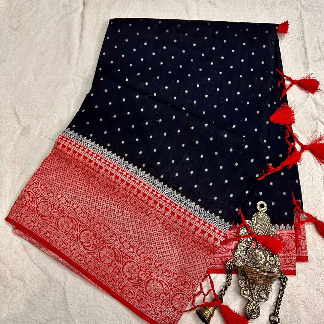 Banarasi Semi Warm Silk Soft Saree