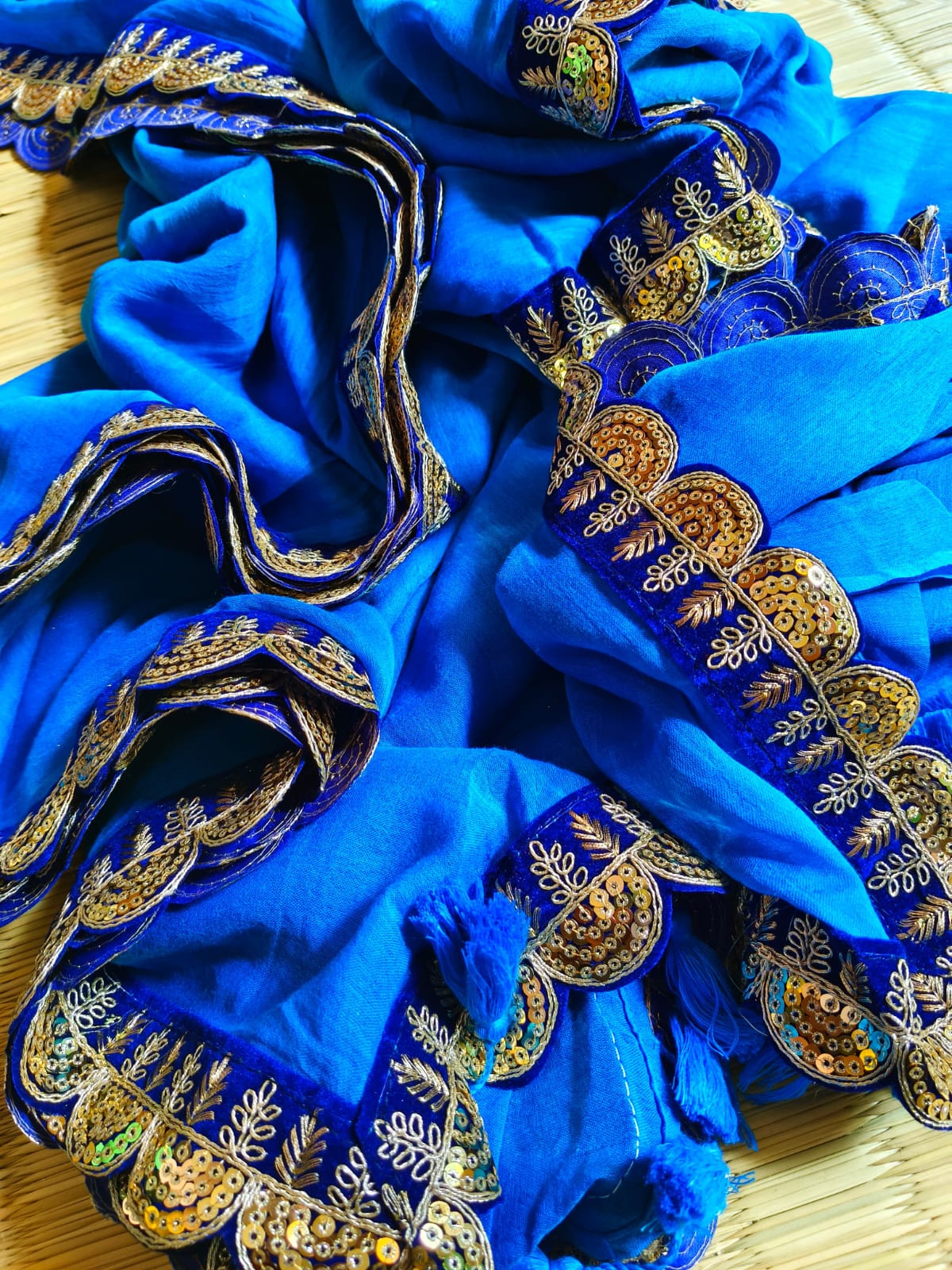Beautiful Cotton Mulmul Saree