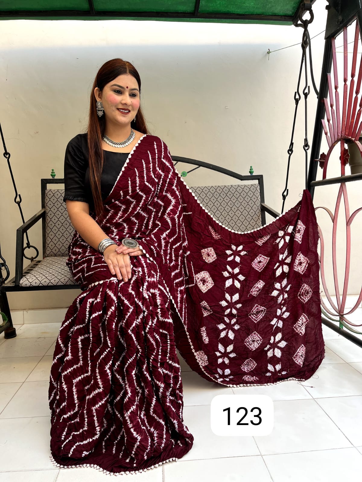 Pure Modal Silk Saree with blouse