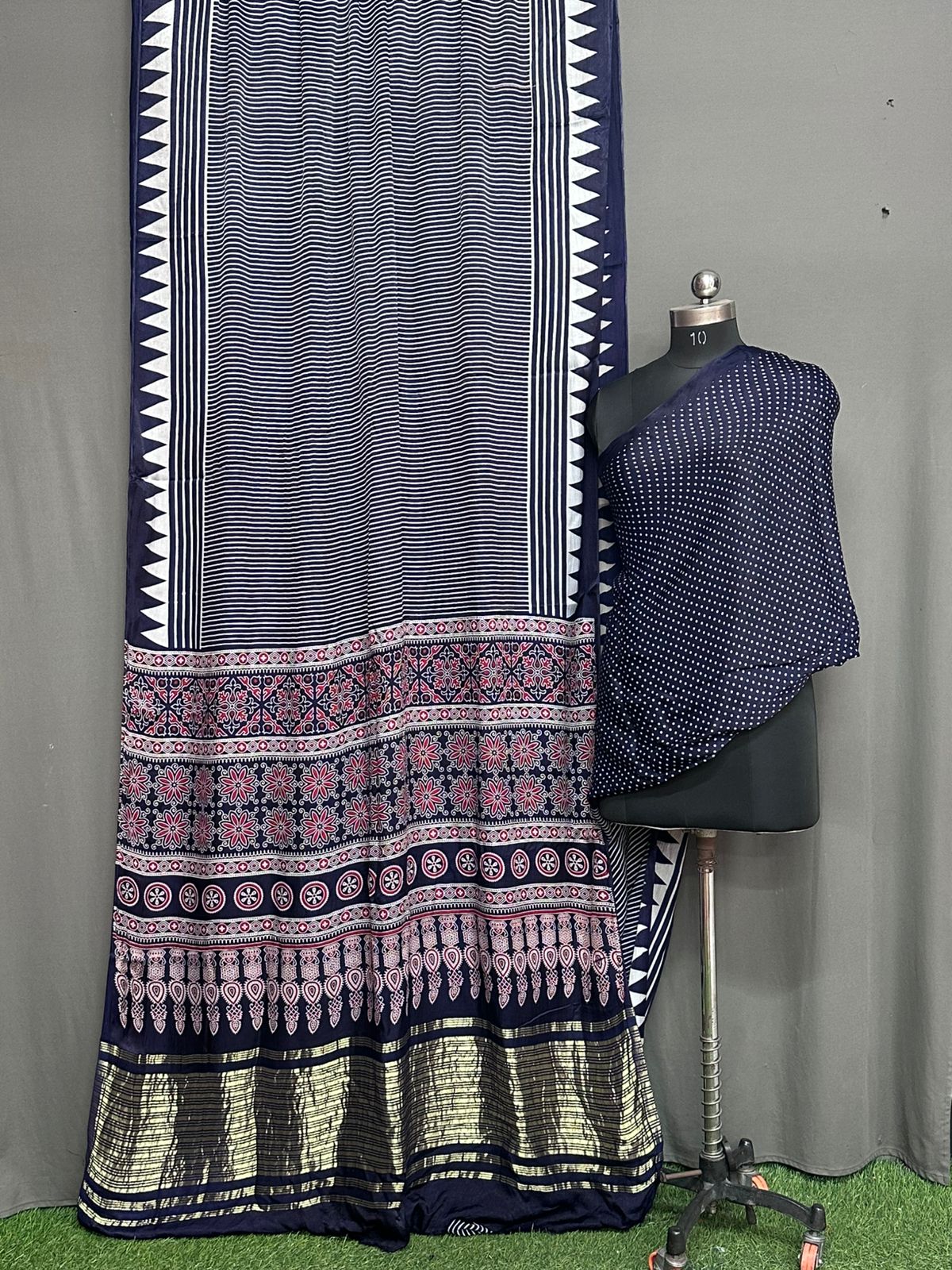 Pure Modal Silk Saree with blouse