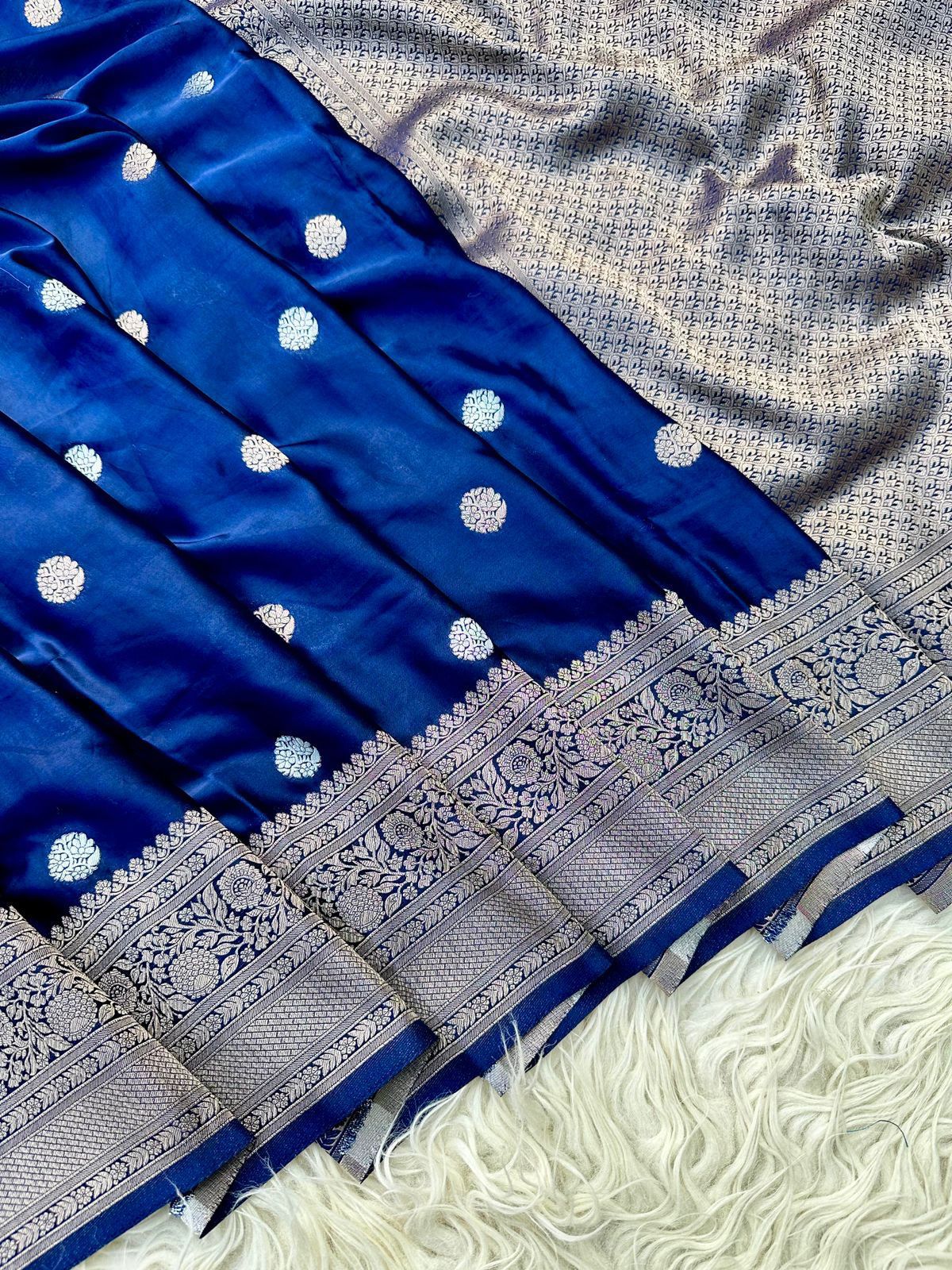 Banarasi katan mashru silk saree