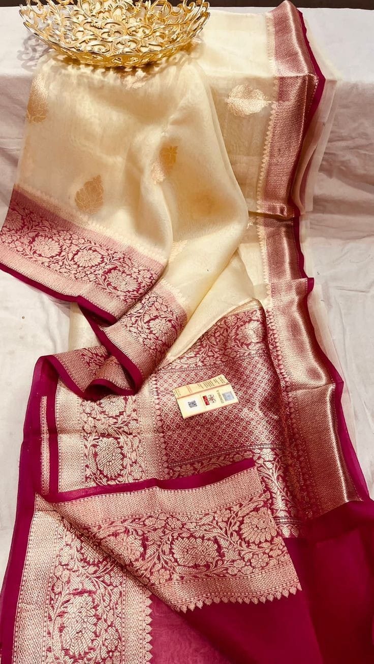 Banarasi Semi kora silk saree