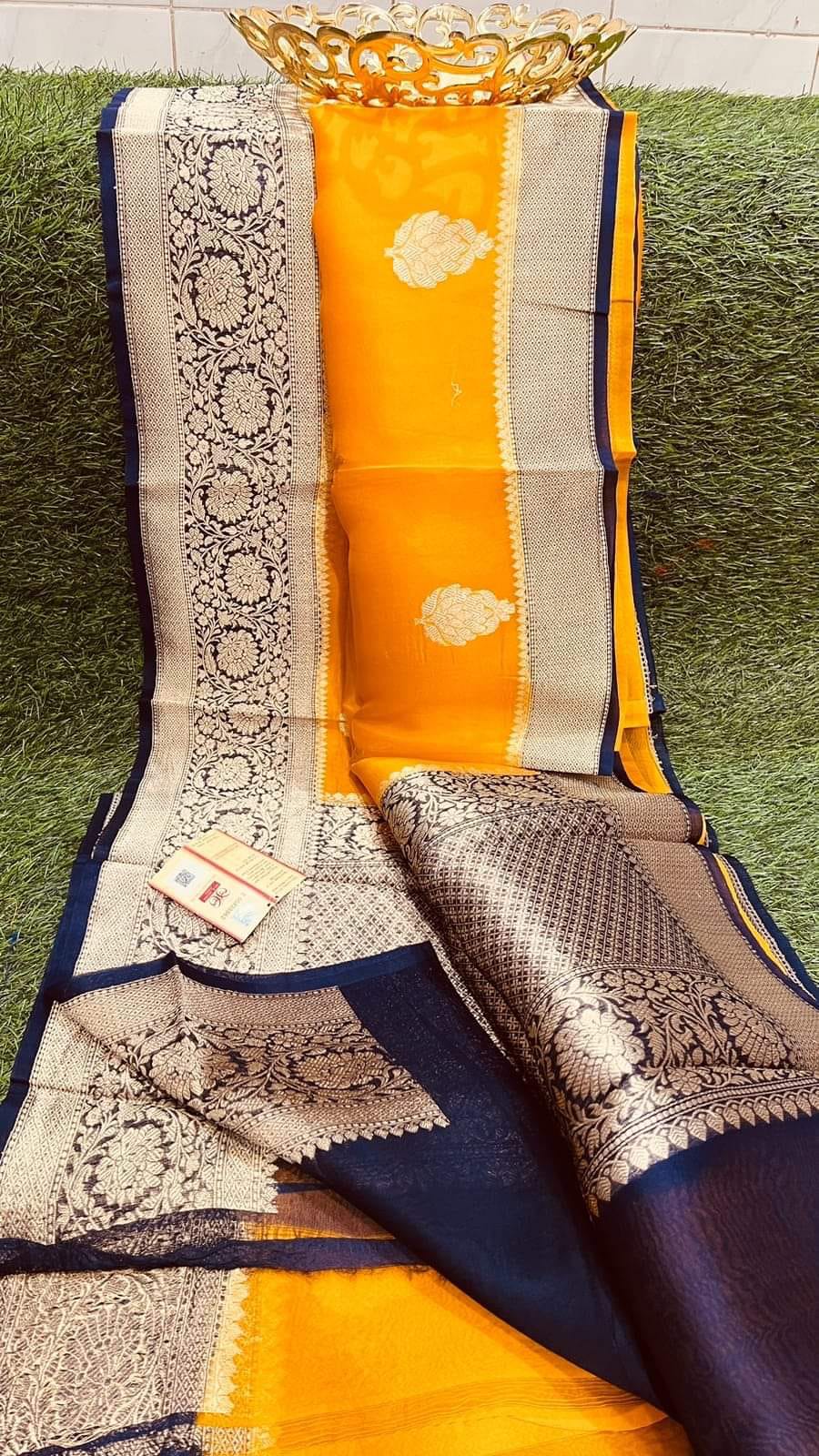 Banarasi Semi kora silk saree