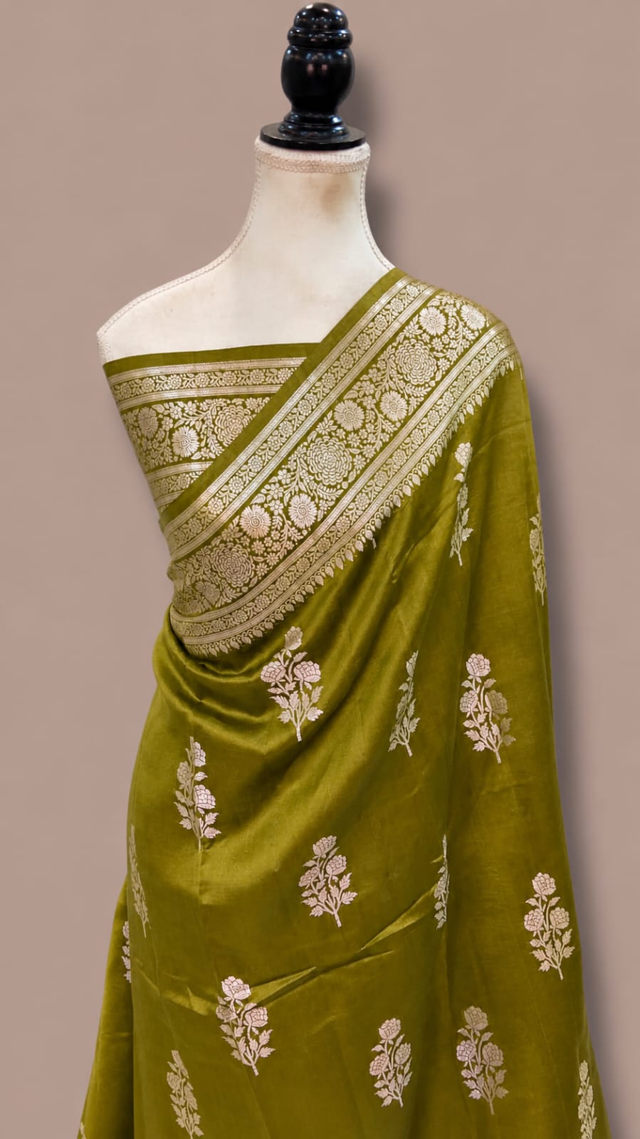 Banarasi Soft  Silk Saree With Zari Work