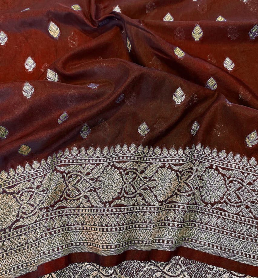Banarasi  Semi  Warm Silk Soft Saree