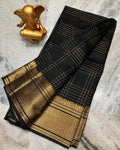 Pure Cotton Silk Mangalagiri Saree With Running Blouse