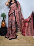 Pure Modal Silk Saree with blouse